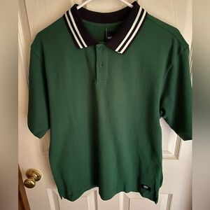 Vans Men’s Small Green Penn Polo Shirt NWT